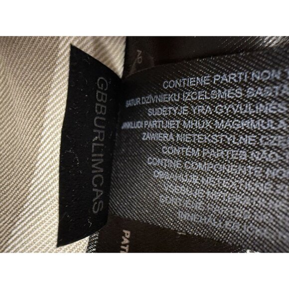 Burberry Beige Cotton Trench Coat With Button Closure & Belted Back - Picture 14 of 16